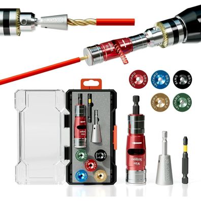 Yosight 8-in-1 Drahtabisolierer-Set mit 5 farbcodierten Klingen für