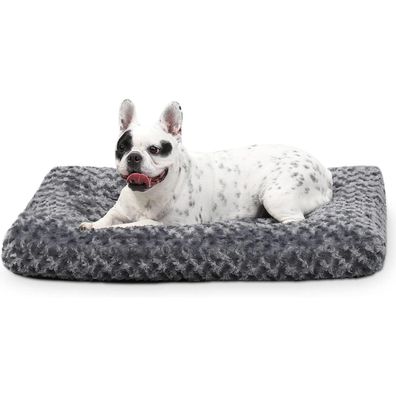 KSIIA Hundebett für kleine Hunde, waschbar, flauschig, rutschfeste Unterseite