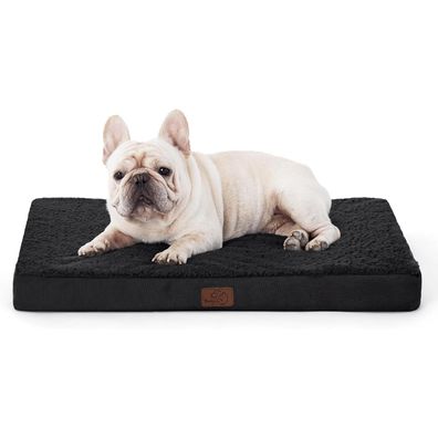 Bedsure Orthopädisches Hundebett für kleine Hunde, 76x51x7.6cm, waschbar