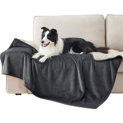 Lesure wasserdichte Hundedecke XL (152x127cm) - Sherpa Fleece, waschbar