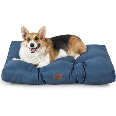Bedsure Hundekissen für kleine und mittelgroße Hunde, 76x50cm, 10cm Höhe