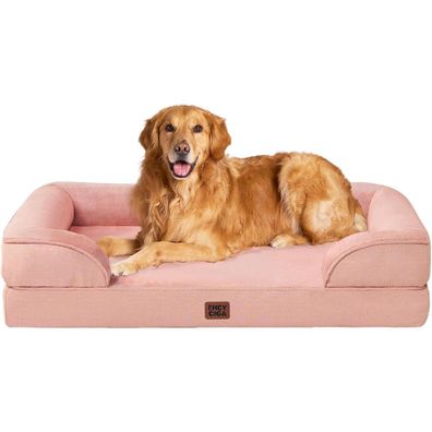 Eheyciga Orthopädisches Hundebett für große Hunde, 112x81cm, Memory Foam