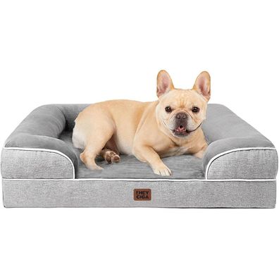 Eheyciga Orthopädisches Hundebett 89x56cm mit Memory Foam, waschbar