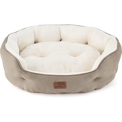 Bedsure Katzenbett, waschbar, 63x53x20cm, mit herausnehmbarem Kissen, für