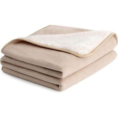 Lesure wasserdichte Hundedecke XL (152x127cm) - Sherpa Fleece, waschbar