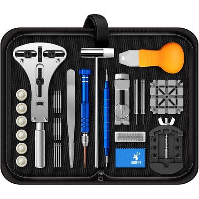 JOREST Uhrenwerkzeuge Set - Reparatur, Batteriewechsel, Armband kürzen