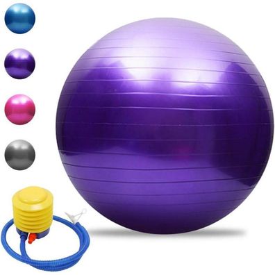 Tomshoo Anti-Burst Yoga Ball 55cm - Stabilität & Balance für Fitness, Pilates