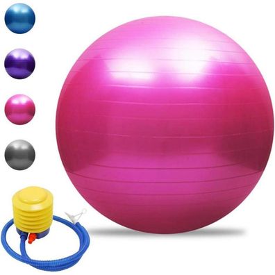 Tomshoo Anti-Burst Yoga Ball - Stabilität & Balance Training, inkl. Luftpumpe