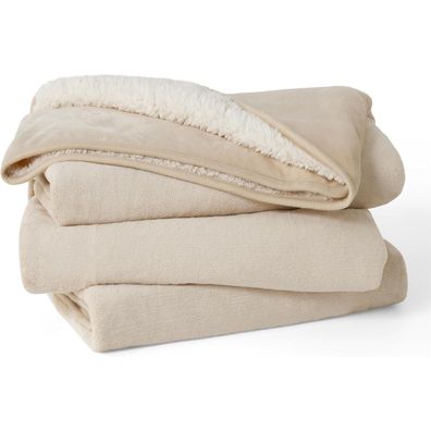 Lesure wasserdichte Hundedecke XXL (229x218cm) - Waschbar, Wendbar, Sherpa