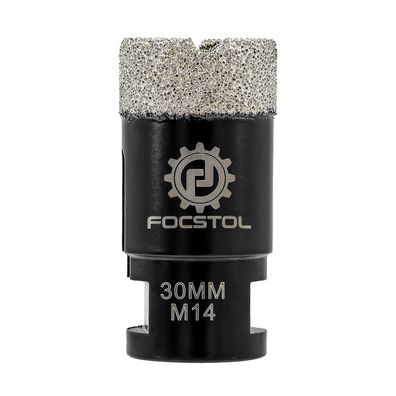 Focstol Diamant Fliesenbohrer 30mm M14 Gewinde - Vakuumgelötet für Fliesen
