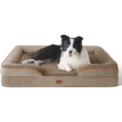 Bedsure Orthopädisches Hundebett Ergonomisches Hundesofa 89x63 cm