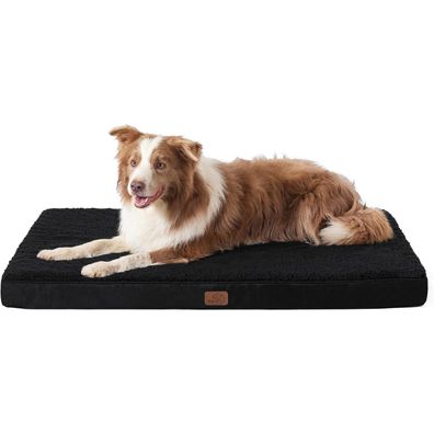 Bedsure Orthopädisches Hundebett für große Hunde, 112x81x7.6cm, waschbar