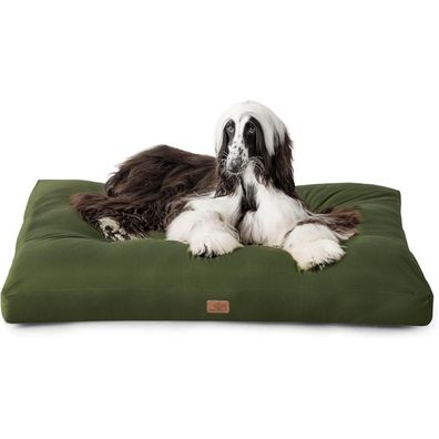Bedsure Hundematte XXL 120x90cm, 10cm dick, waschbar, grün für große Hunde