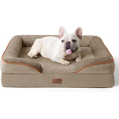 Bedsure Orthopädisches Hundebett, Ergonomisches Hundesofa 71x58 cm