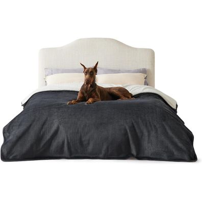 Lesure wasserdichte Hundedecke XXXXL (274x218cm) Dunkelgrau - Waschbar & Wendbar