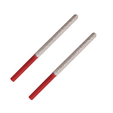Focstol Diamant Mörtelfräser 7,2mm x 74mm - 2 Stück Hakenbohrer mit Rundschaft