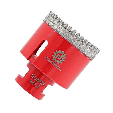 Focstol Diamant Fliesenbohrer 50mm M14 - Lochsäge für harte Fliesen & Stein