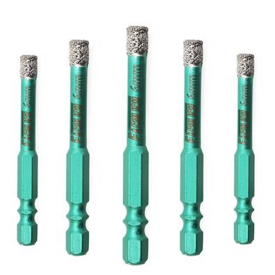 Fachlich Diamant Fliesenbohrer 6mm (5 Stück) - Ideal für Porzellan, Keramik