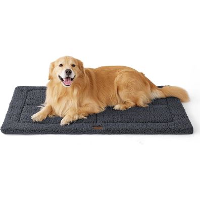 Bedsure Waschbare Hundematte für große Hunde, 121x76 cm, Sherpa-Plüsch