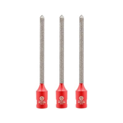 Focstol Diamant Mörtel Hakenbohrer 3 Stück 8mm x 121mm für Mauerwerk und