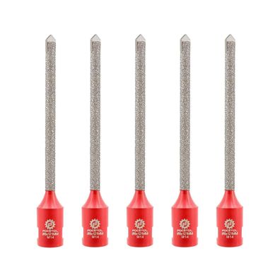 Focstol Diamant Mörtel Hakenbohrer 5 Stück 8mm x 121mm für Mörtelentfernung und