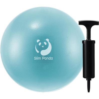Slim Panda Gymnastikball Klein, 23-25cm Pilates Ball mit Aufblasbarem