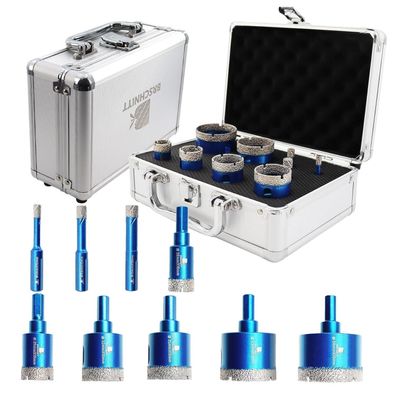 Brschnitt Diamant-Kernbohrerset, Lochsäge-Kit für Fliesen, Keramik, Marmor