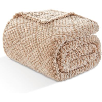 EMME Flanell Kuscheldecke 150x200cm - Flauschige und warme Fleecedecke für Sofa