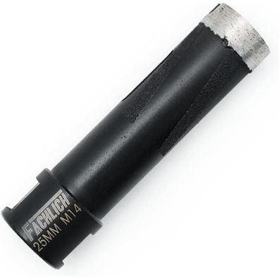 Fachlich Diamant-Bohrkronen 25mm M14 für Granit & Marmor, Trockenbohren