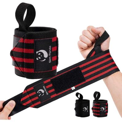 Slim Panda Handgelenkbandagen mit verstärktem Daumenring - 2 Größen (60/45 cm)