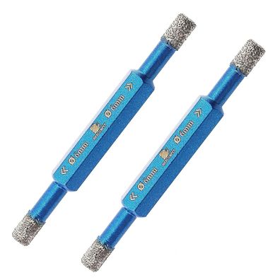 Brschnitt Diamant Trockenbohrer 6mm Sechskant-Schaft Lochsäge für Keramik