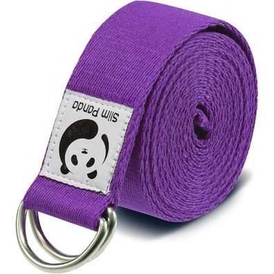 Slim Panda Yogagurt aus Baumwolle - Praktisches Zubehör für Dehnen & Fitness