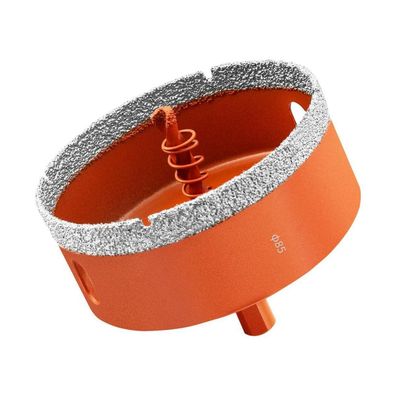 Meccion Diamant Lochsäge 85mm - Präziser Kernlochbohrer für Fliesen, Glas