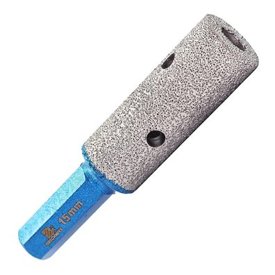 Brschnitt Diamant Fingerfräser 15mm - Zum Vergrößern von Löchern in Hartgestein