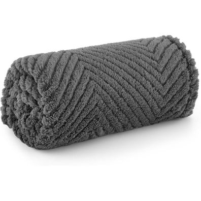 Bedsure Waschbare Hundedecke aus Coral Fleece, 80x60 cm, Flauschig & Weich, für