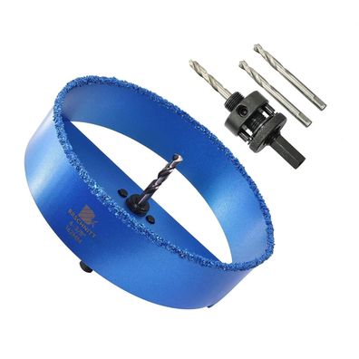 Brschnitt 160mm Hartmetall Lochsäge für Holz, PVC, Trockenbau & mehr
