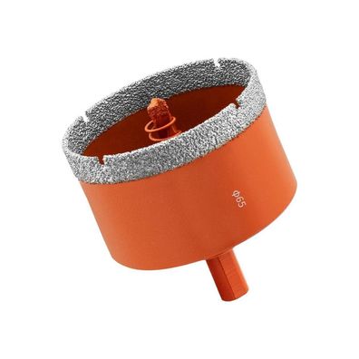 Meccion Diamant Lochsäge 65mm mit Zentrierbohrer für harte Materialien