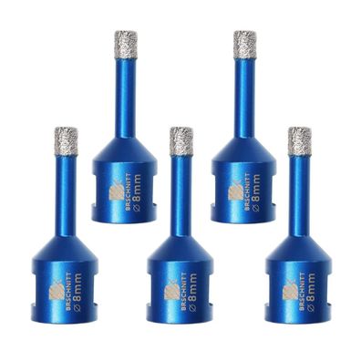 Brschnitt Diamant Fliesenbohrer 8mm M14 Lochsäge 5 Stück für Fliesen, Keramik