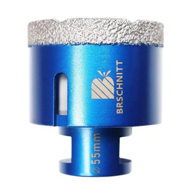 Brschnitt Diamant Fliesenbohrer 55mm M14 für Winkelschleifer