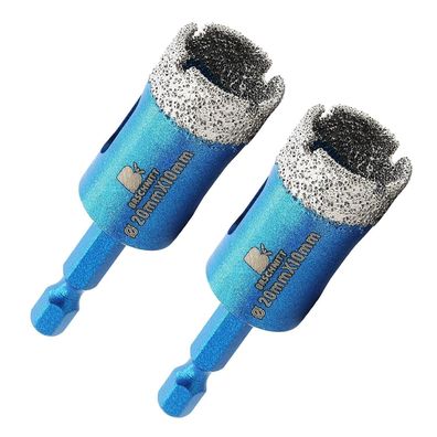 Brschnitt Diamantbohrer 20mm Sechskantschaft für harte Materialien, 2 Stück
