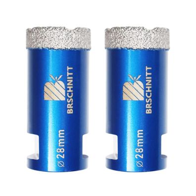 Brschnitt Diamant Fliesenbohrer 28mm M14 Lochsäge für harte Materialien - 2