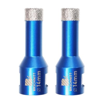 Brschnitt Diamant Fliesenbohrer 14mm M14 Lochsäge für Fliesen, Keramik, Marmor