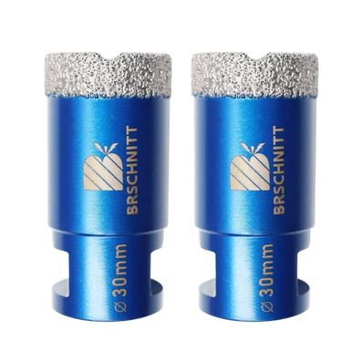 2 Stück Diamant Fliesenbohrer 30mm M14 Lochsäge für Fliesen, Porzellan