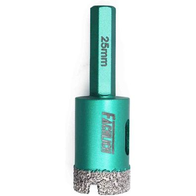 Fachlich Diamant Fliesenbohrer 25mm Lochsäge für Granit, Marmor, Keramik