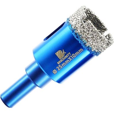 Brschnitt Diamant Trockenbohrer 25mm für Fliesen, Keramik, Granit, Marmor