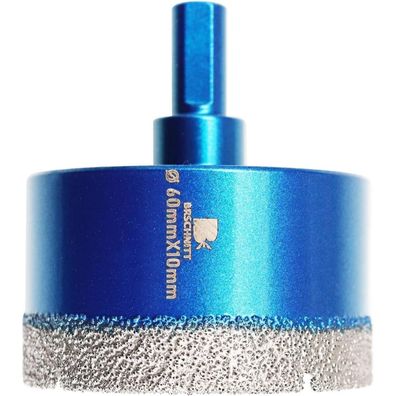 Brschnitt Diamant Trockenbohrer 60mm - Lochsäge für harte Materialien