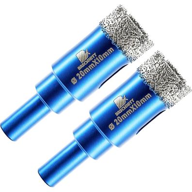 Brschnitt Diamant Trockenbohrer 20mm für Fliesen, Keramik, Granit, Marmor (2