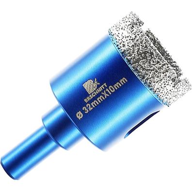 Brschnitt Diamant Trockenbohrer 32mm für Fliesen, Keramik, Granit, Marmor