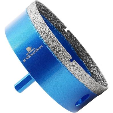 Brschnitt Diamant Trockenbohrer 100mm - Lochsäge für harte Materialien