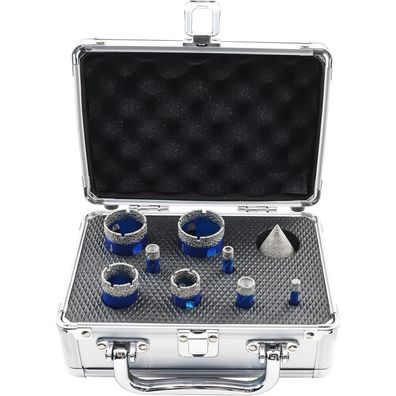 Brschnitt Diamant Trockenbohrer Set mit Fasenbohrer für Fliesen, Keramik